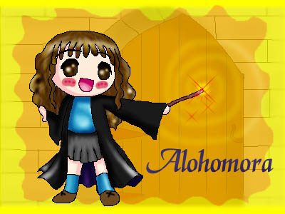 Hermione -Alohomora-chibi by milad