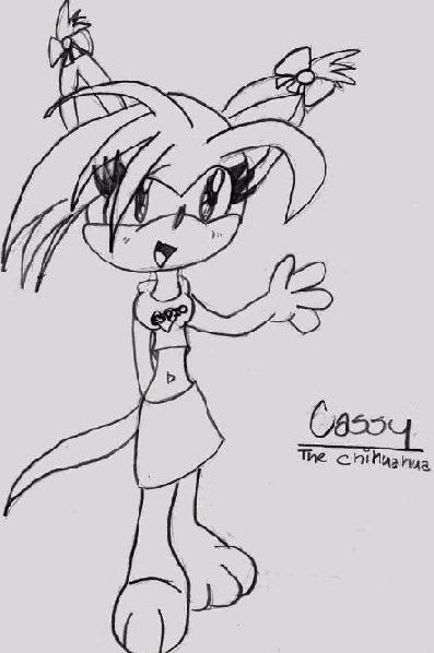 Cassy the chihuahua request by minamongoose