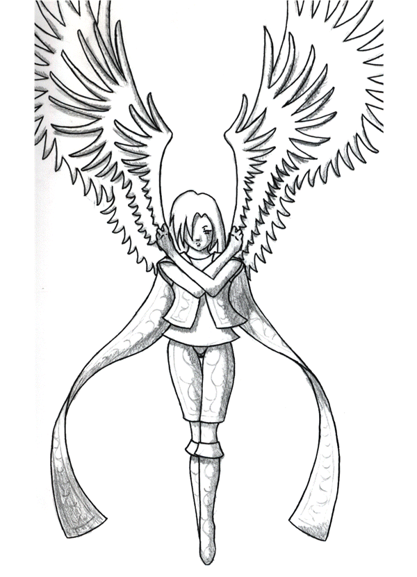 Angel of Vengance (unfinished) by minimonkgoku