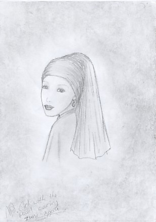 the girl with the pearl earing by miriamartist