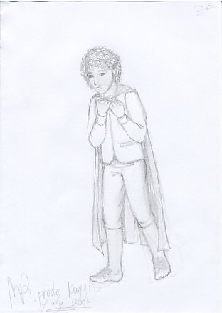 Frodo Baggins by miriamartist