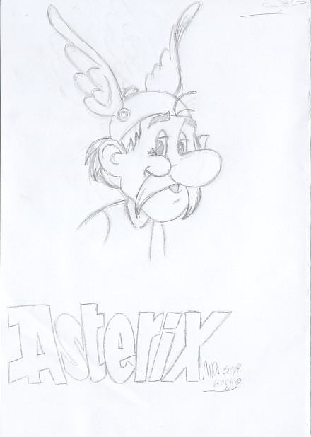 Asterix the Gaul by miriamartist