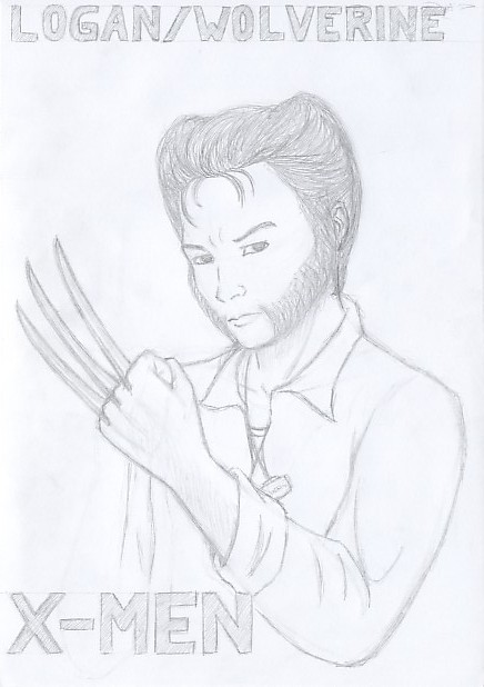Logan/Wolverine by miriamartist