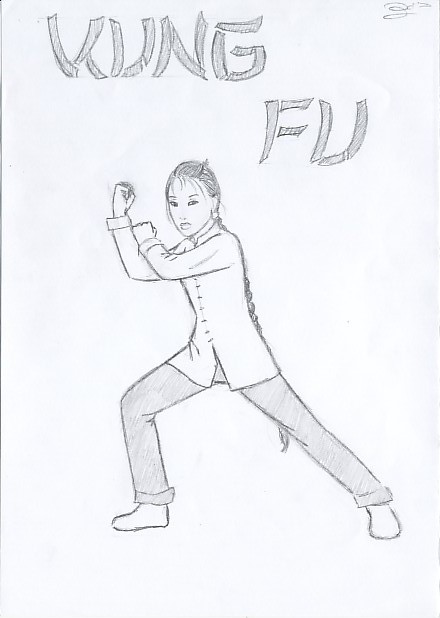 Kung Fu by miriamartist