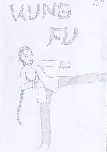 Kung Fu2 by miriamartist