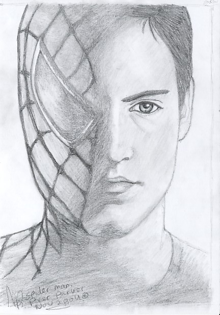 Spider-Man/Peter Parker by miriamartist