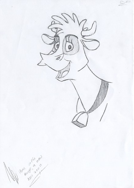 some cow by miriamartist