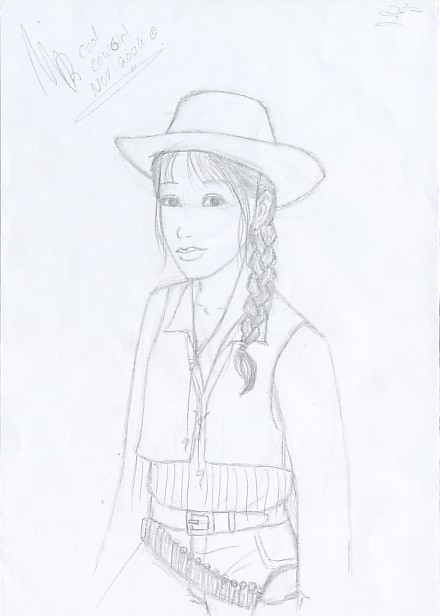 Cowgirl by miriamartist
