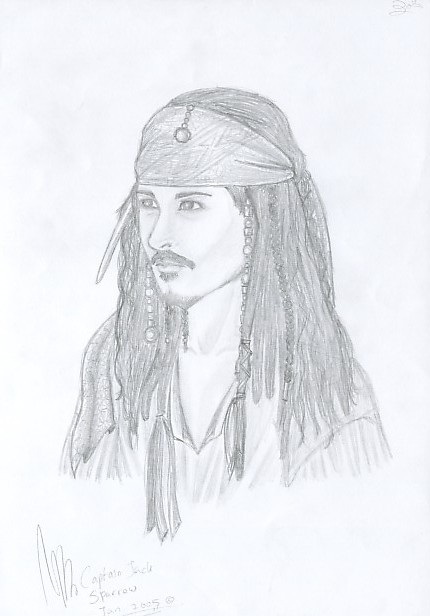 Capt. Jack Sparrow by miriamartist