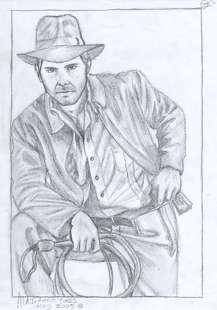 Indiana Jones by miriamartist