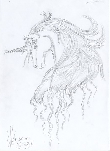 unicorn by miriamartist