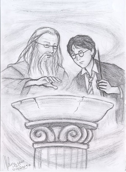 HP-Half Blood Prince cover by miriamartist