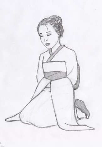 Japanese girl by miriamartist