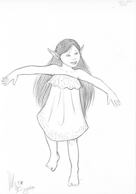 elf girl by miriamartist