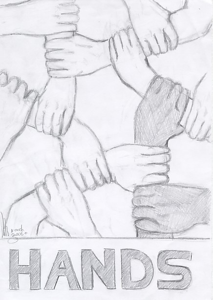 Hands by miriamartist