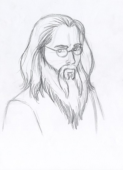 Rufus Scrimgeour sketch by miriamartist