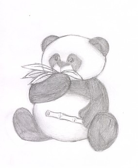 Panda by miriamartist