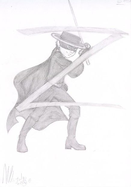 Zorro by miriamartist
