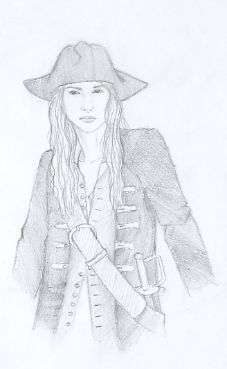 Pirate Elizabeth by miriamartist