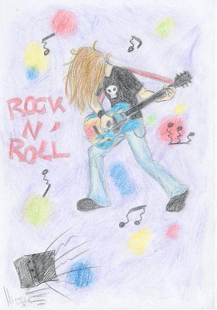 Rock n' Roll by miriamartist