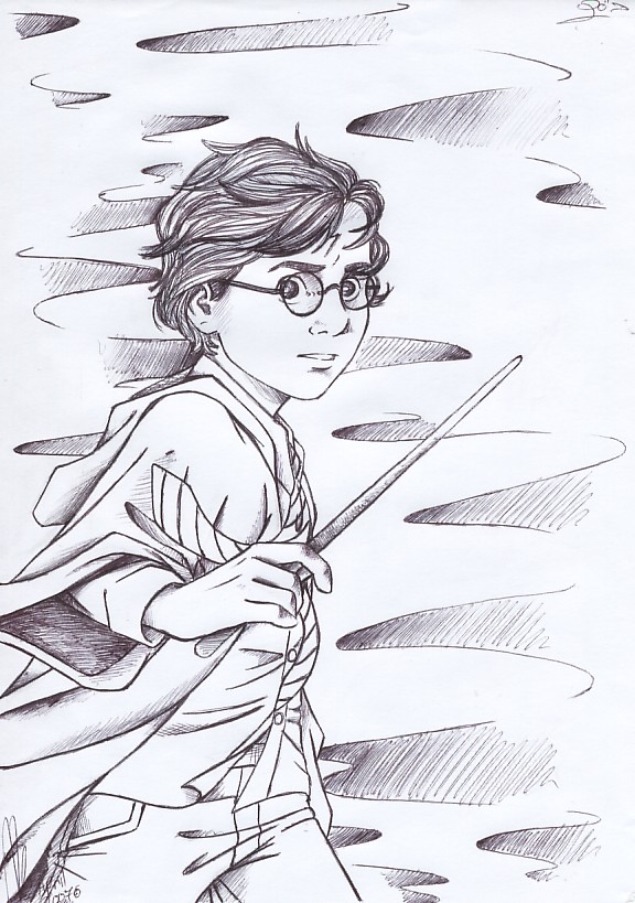 Harry Potter by miriamartist