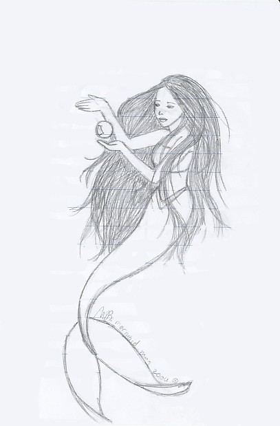 a mermaid by miriamartist