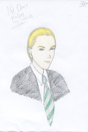 Draco Malfoy by miriamartist