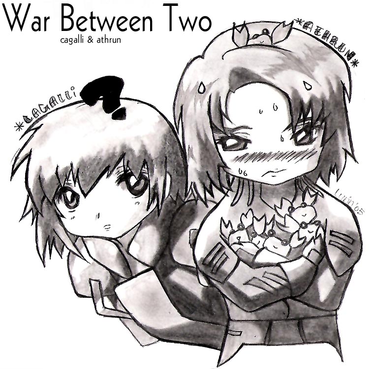 .::War Between Two::. by misakicHii