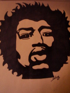 Jimi Hendrix by misdinos0
