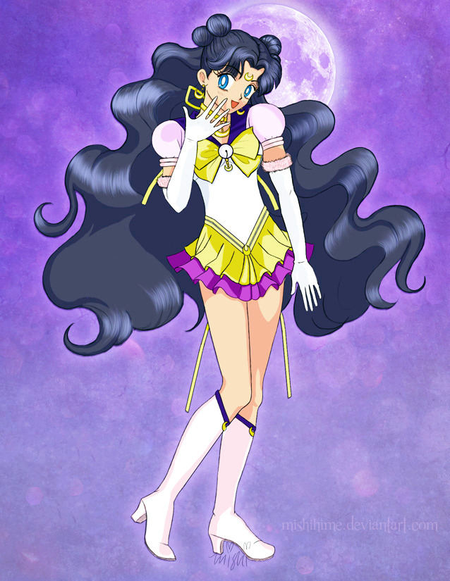 Eternal Sailor Luna Colored by mishi