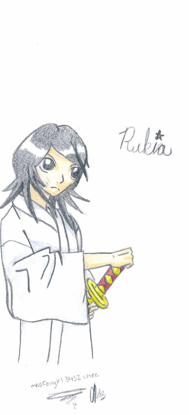 Rukia by missFangirl3432whee