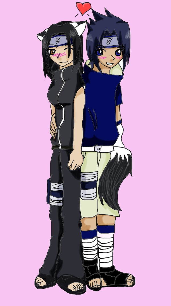 Sofy and Sasuke Uchiha by missFangirl3432whee
