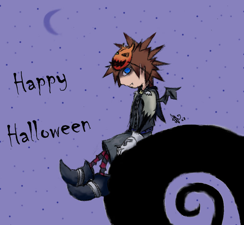 Halloween Sora by miss_san