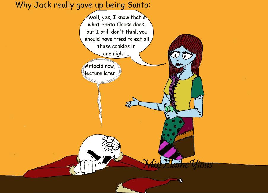 Why Jack Gave Up Being Santa by misselaineyious