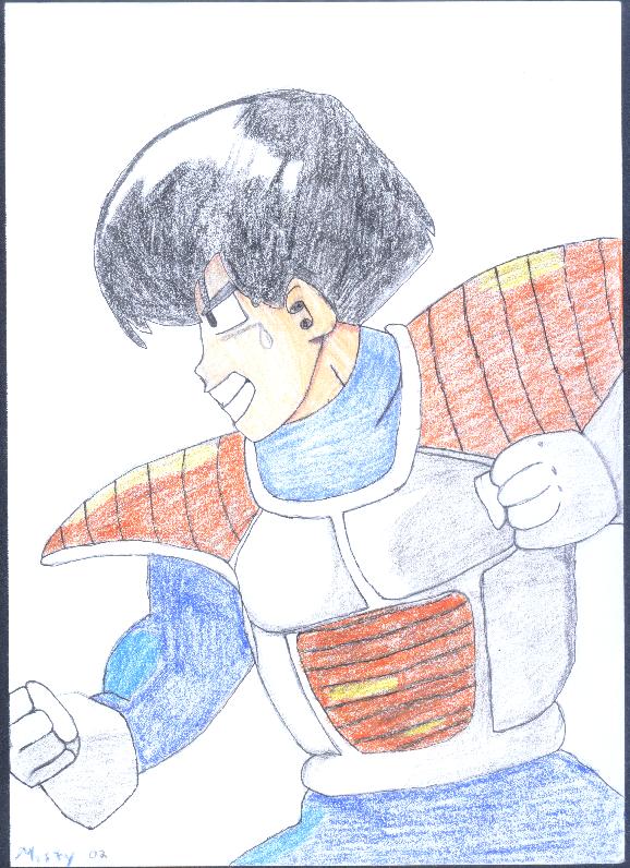 armored gohan by misty6