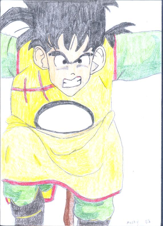 angry gohan by misty6