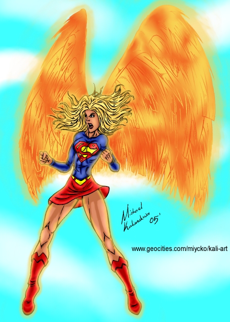 supergirl by miycko