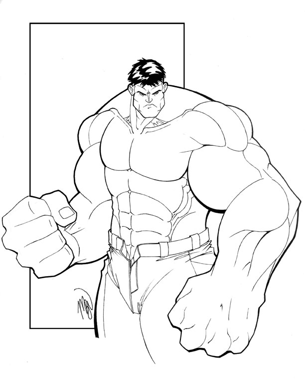 The Hulk by mjvalle