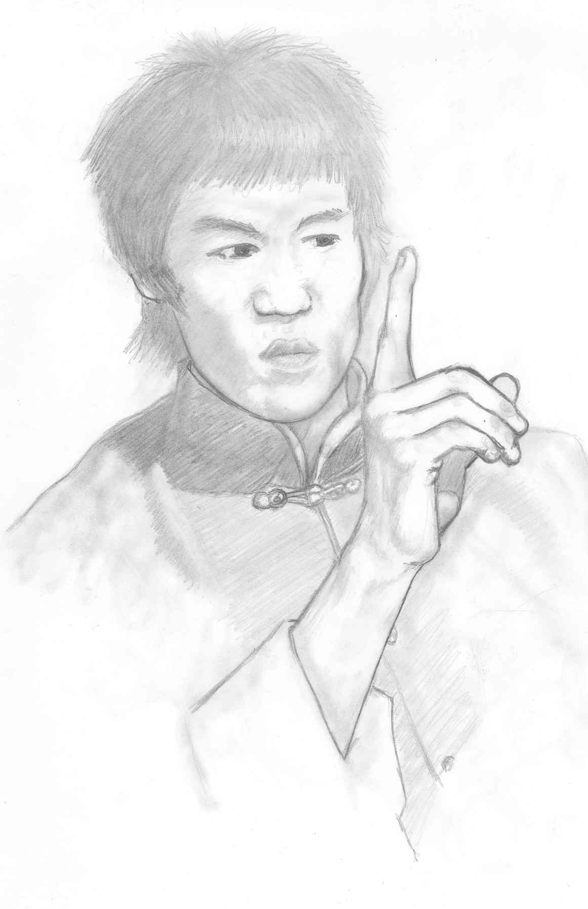 bruce lee by mkreptile