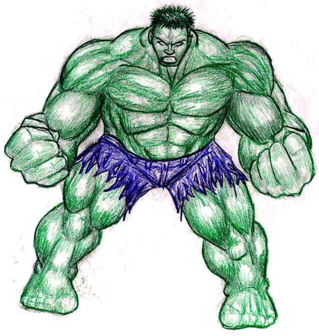 The Hulk (redone) by mkreptile