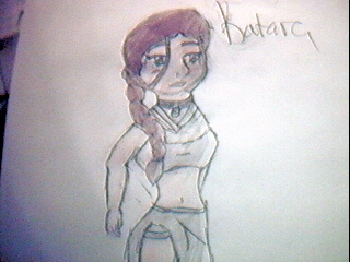 Katara in her under cloths by mmoonnkkey2000