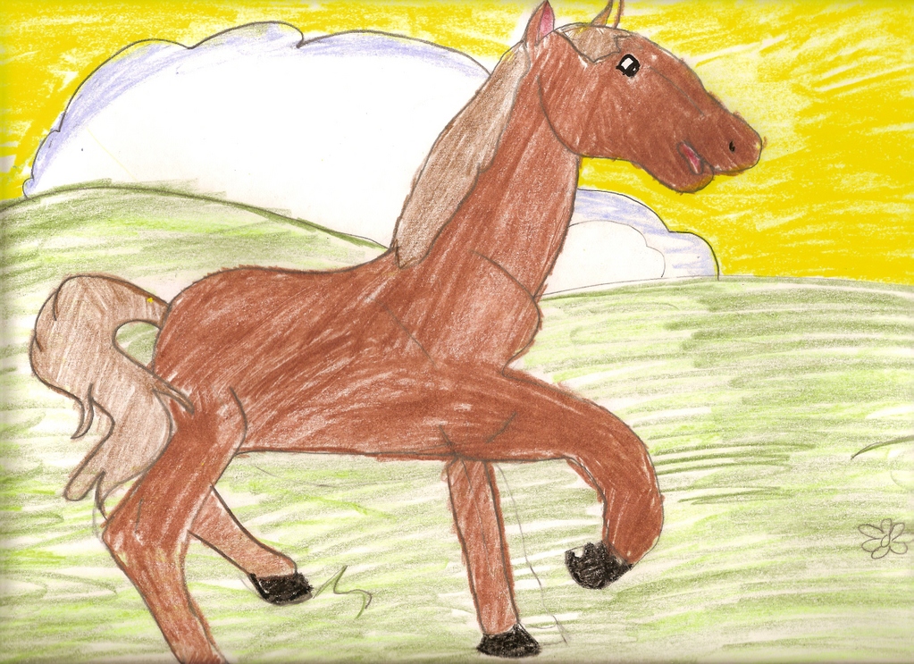 horse trot by model123