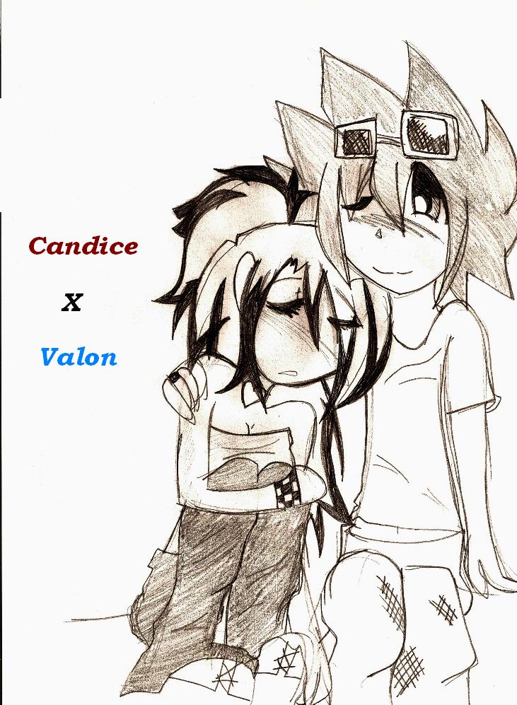 Candice + Valon for naera-chan by moog1895