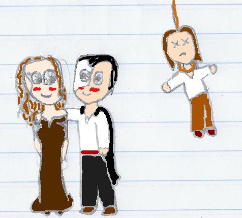 **Christine, Erik and Raoul** (colored) by moon4ever