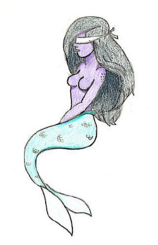 mermaid, an interpetation by moonatnoon28