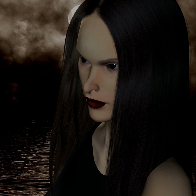 Goddess of Darkness by moonlightwolf10