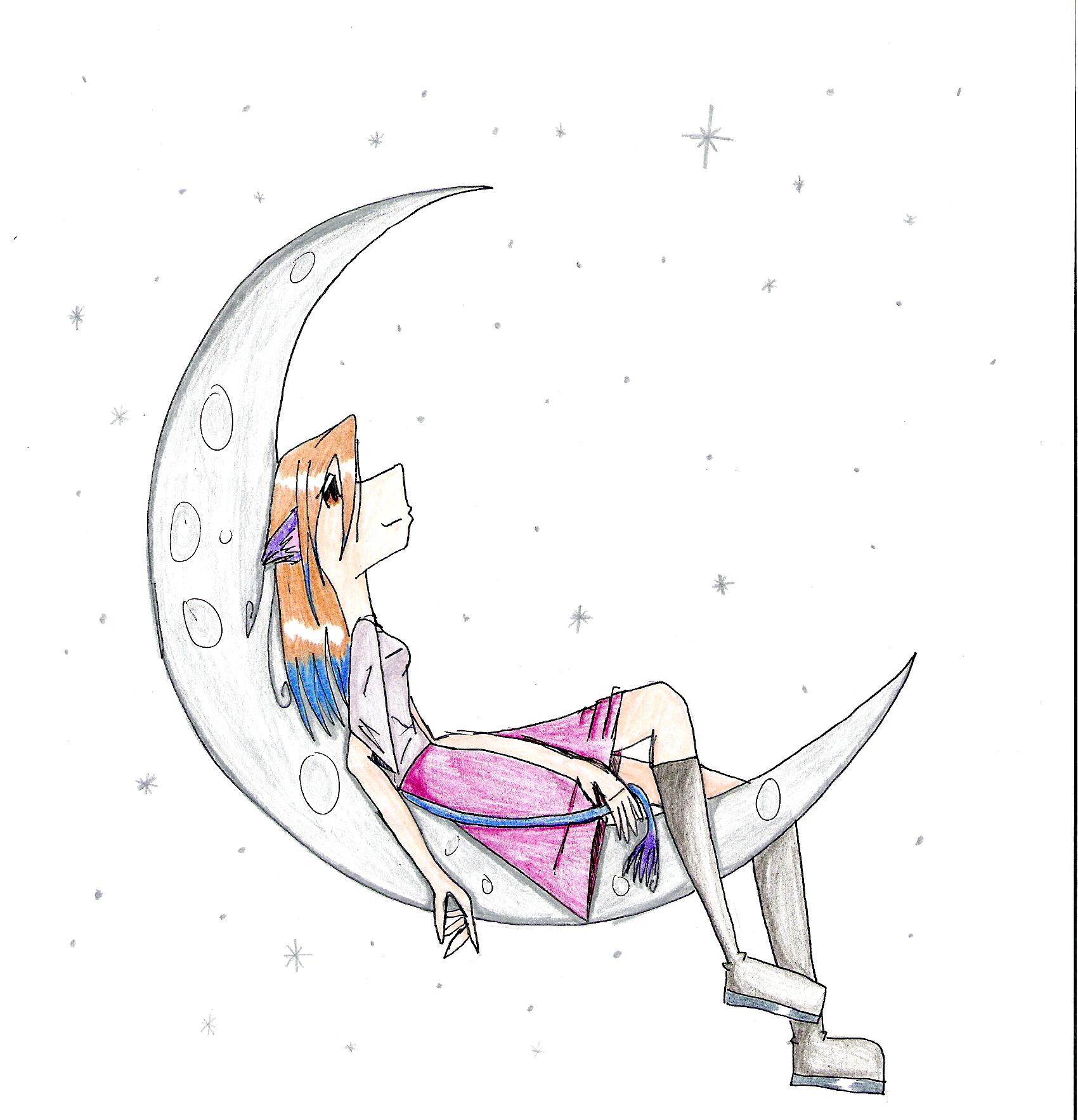 Silver moon by moonstar_neko