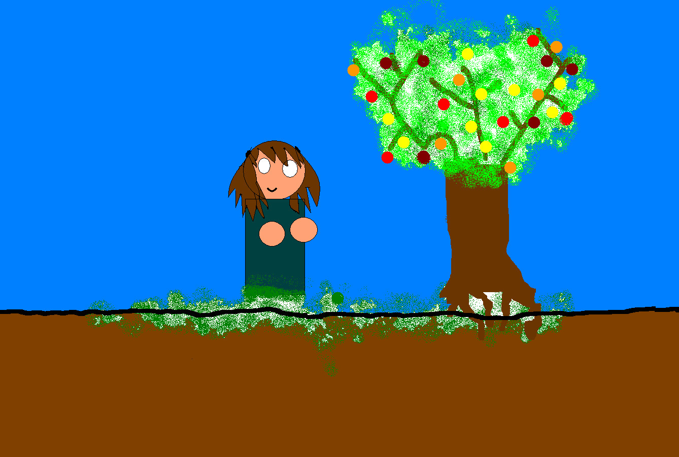 me unde an apple tree by moonstone9