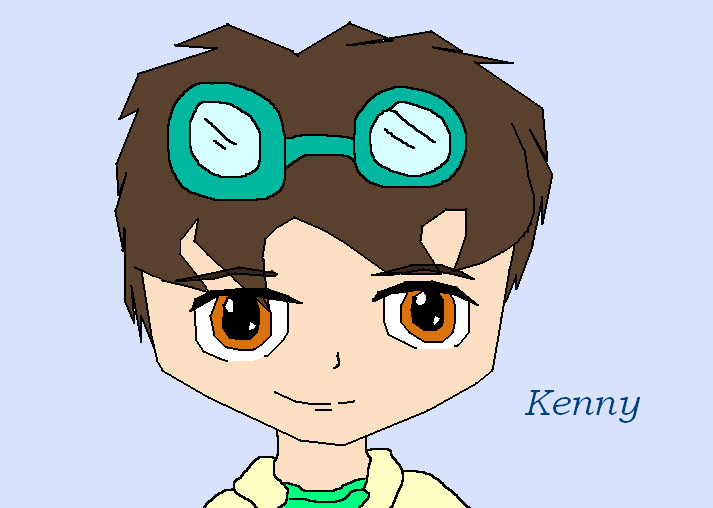 ^_^ kenny! (with eyes >.O) by moonsun098