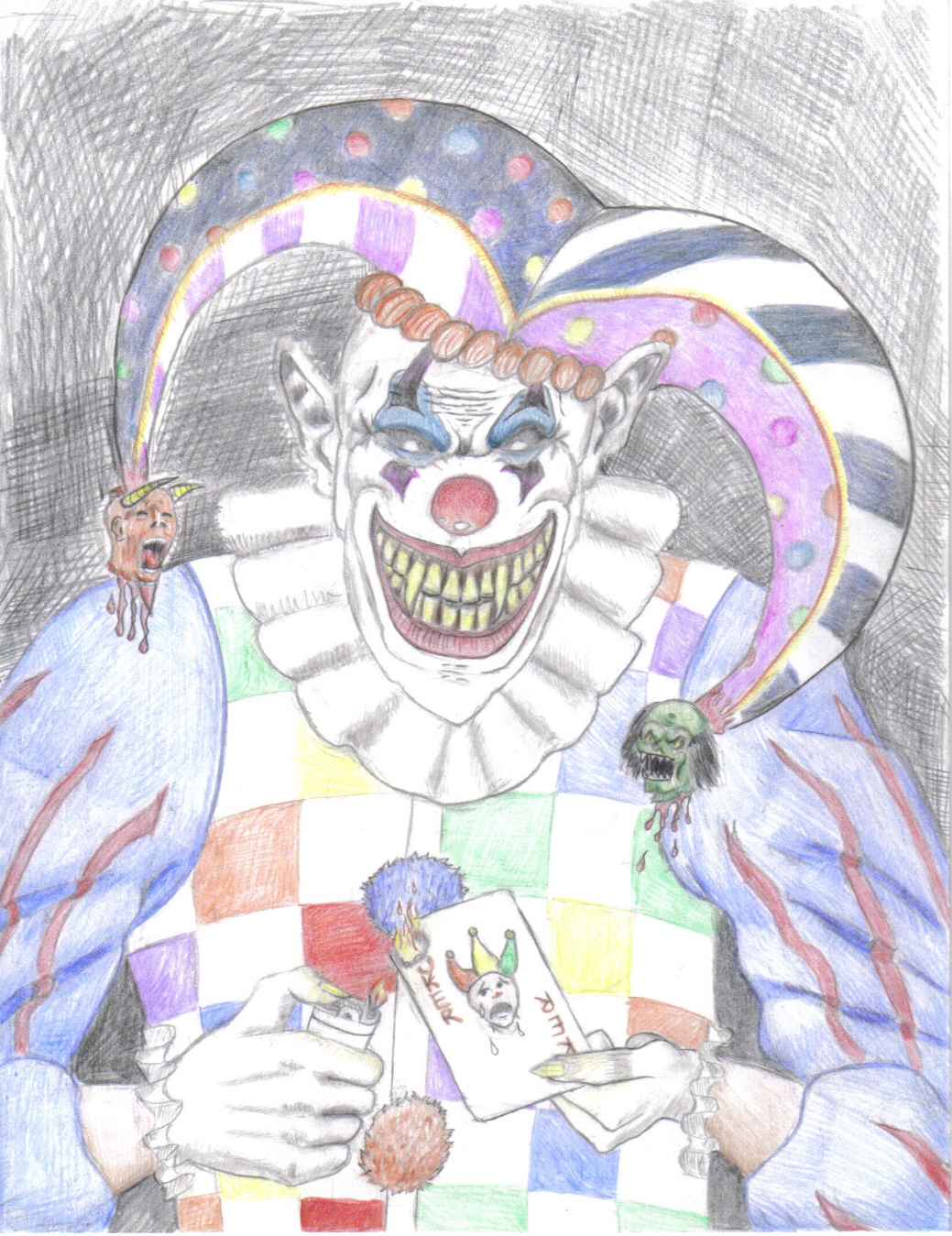 Evil Clown by moonwalk892001
